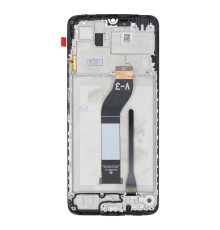 Дисплей Xiaomi Redmi 13C 5G з сенсором and frame black PLS-00-00151547