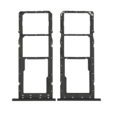 Тримач SIM-карти та карти пам'яті Samsung A037 Galaxy A03s 2021 black PLS-00-00100034