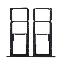 Тримач SIM-карти та карти пам'яті Samsung A015F Galaxy A01 2020 black PLS-00-00061277