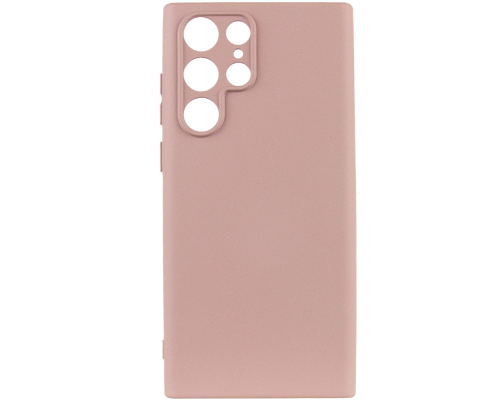 Чохол Silicone Cover Full Camera Samsung S908 Galaxy S22 Ultra pink sand PLS-00-00118373