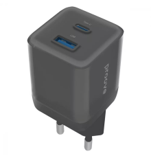 Зарядний пристрій Proove Pure Gan Plus 30W USB-A+Type-C black PLS-00-00138629