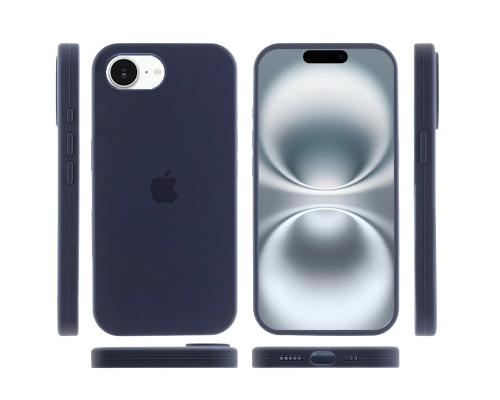 Чохол Silicone Case Full Protective iPhone 16e elderberry PLS-00-00142232