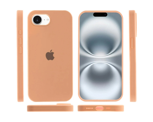 Чохол Silicone Case Full Protective iPhone 16e cantaloupe PLS-00-00142219