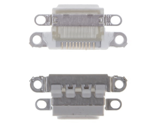 Роз'єм зарядки iPhone 7 white (Lightning) PLS-00-00103623