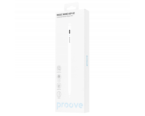 Стилус Proove Stylus Magic Wand ASP-02 white PLS-00-00112622
