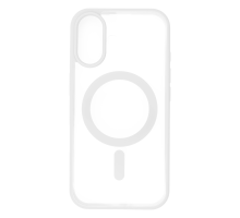 Чохол TPU+PC Сolor сase with MagSafe iPhone 16 white PLS-00-00135408