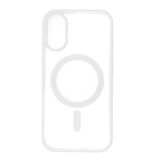Чохол TPU+PC Сolor сase with MagSafe iPhone 16 white PLS-00-00135408