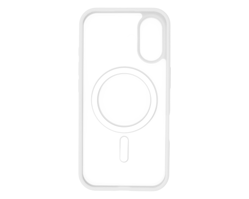 Чохол TPU+PC Сolor сase with MagSafe iPhone 16 white PLS-00-00135408