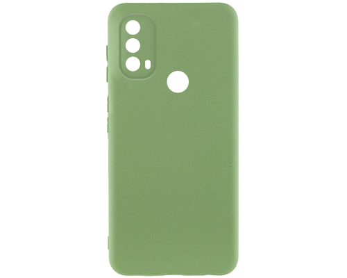 Чохол Silicone Cover Full Camera Motorola Moto E40 pistachio PLS-00-00118091