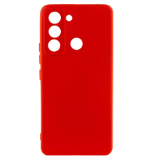 Чохол Silicone Cover Full Camera Tecno Spark 8C red PLS-00-00118490