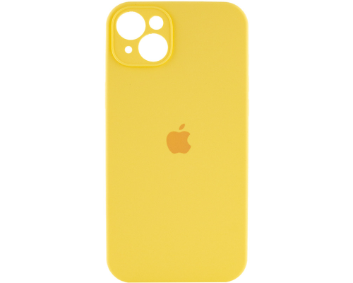 Чохол Silicone Case Full Camera Protective iPhone 15 Plus yellow PLS-00-00122822