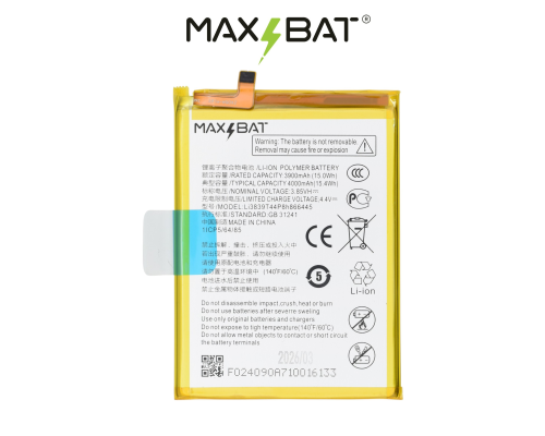Акумулятор для ZTE Li3839T44P8h866445 (Max Bat) PLS-00-00160099