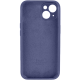 Чохол Silicone Case Full Camera Protective iPhone 15 dark blue PLS-00-00111531