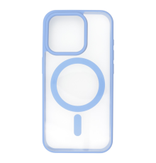 Чохол TPU+PC Сolor сase with MagSafe iPhone 15 Pro far blue PLS-00-00135418