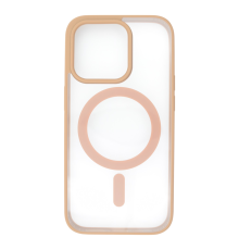 Чохол TPU+PC Сolor сase with MagSafe iPhone 13 Pro desert titanium PLS-00-00135439