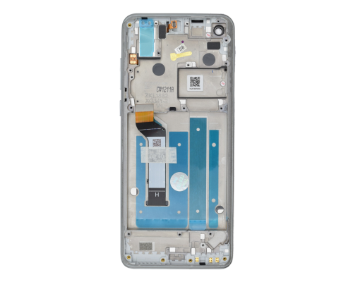 Дисплей Motorola XT2013 Moto One Action з сенсором та рамкою white (Original) PLS-00-00142927
