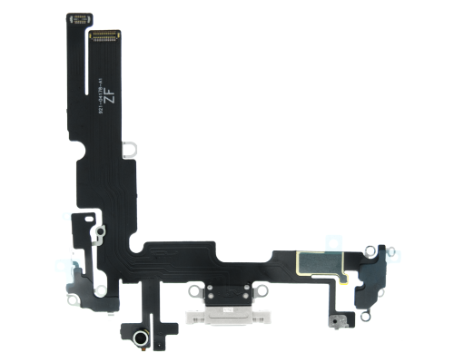 Шлейф iPhone 14 Plus з роз'ємом зарядки white PLS-00-00107191