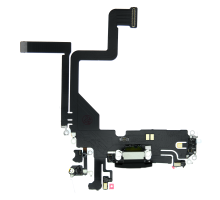 Шлейф iPhone 14 Pro з роз'ємом зарядки black (Original China) PLS-00-00107207