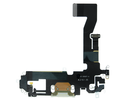Шлейф iPhone 12 з роз'ємом зарядки white (Original) PLS-00-00107255