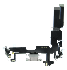 Шлейф iPhone 14 Plus з роз'ємом зарядки white PLS-00-00107191