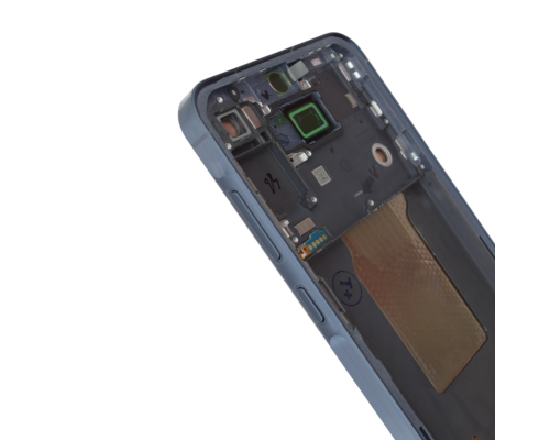 Дисплей Samsung A556 Galaxy A55 5G з сенсором та рамкою black (Original Assembled) PLS-00-00151844