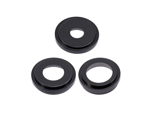 Скло камери Apple iPhone 14 Pro з рамкою space black (Original) PLS-00-00098628