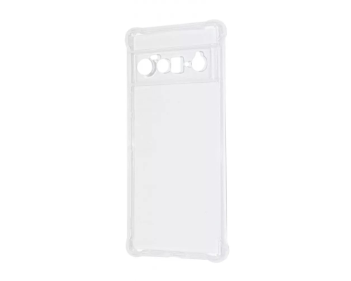 Чохол WXD Silicone 0.8 mm HQ Google Pixel 6 Pro transparent PLS-00-00129786