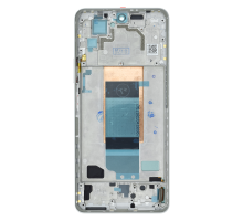 Дисплей Xiaomi Poco F4 з сенсором та рамкою silver (IPS) PLS-00-00123319