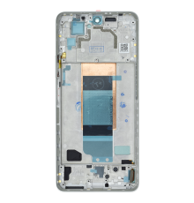 Дисплей Xiaomi Poco F4 з сенсором та рамкою silver (IPS) PLS-00-00123319