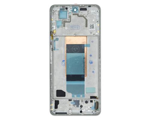 Дисплей Xiaomi Poco F4 з сенсором та рамкою silver (IPS) PLS-00-00123319