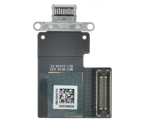 Шлейф iPad Pro 11 (2018) з роз'ємом зарядки white PLS-00-00114797