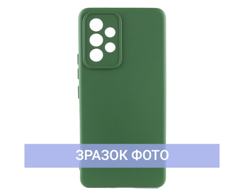 Чохол Silicone Cover Full Camera Xiaomi Poco X3 dark green PLS-00-00118545