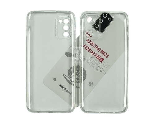 Чохол Silicone KST Samsung A025 Galaxy A02s clear PLS-00-00100390