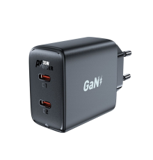 Зарядний пристрій Acefast A49 35W 3A 2USB-С black PLS-00-00124914