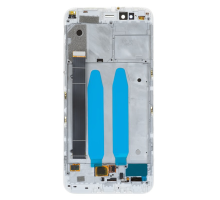 Дисплей Xiaomi Mi A1 з сенсором та рамкою white (Original) PLS-00-00054627