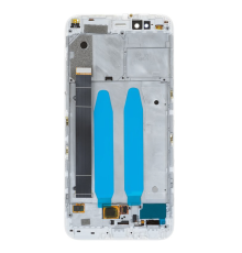 Дисплей Xiaomi Mi A1 з сенсором та рамкою white (Original) PLS-00-00054627