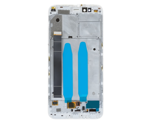 Дисплей Xiaomi Mi A1 з сенсором та рамкою white (Original) PLS-00-00054627