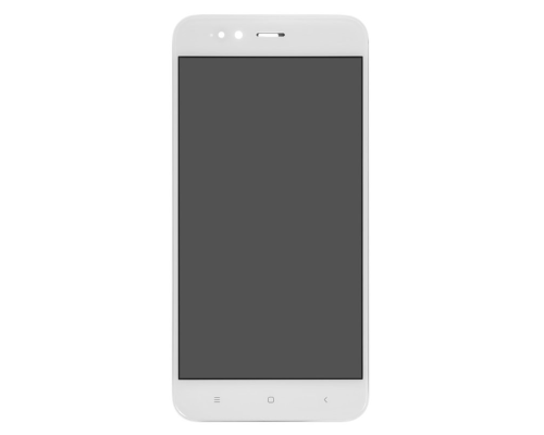 Дисплей Xiaomi Mi A1 з сенсором та рамкою white (Original) PLS-00-00054627