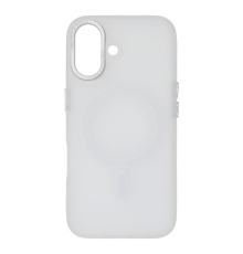 Чохол TPU+PC Metal Buttons with MagSafe iPhone 16 white PLS-00-00135476