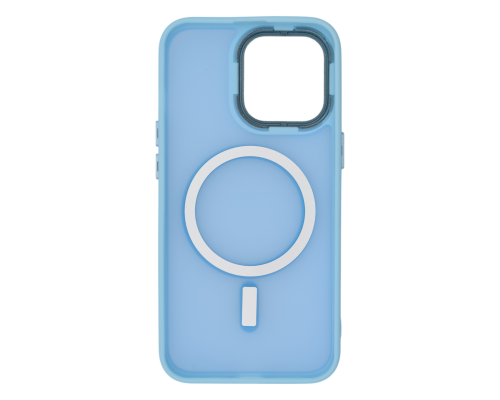 Чохол TPU+PC Metal Buttons with MagSafe iPhone 13 Pro far blue PLS-00-00135506