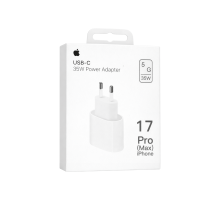 Зарядний пристрій Apple iPhone 17 Pro Max 35W 1USB-C (Original China) white PLS-00-00153822