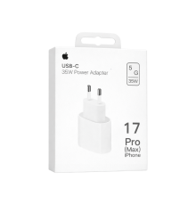Зарядний пристрій Apple iPhone 17 Pro Max 35W 1USB-C (Original China) white PLS-00-00153822