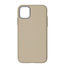 Чохол D Glory Ultra Slim with MagSafe iPhone 11 beige carbon PLS-00-00156434