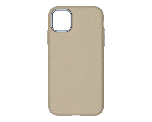 Чохол D Glory Ultra Slim with MagSafe iPhone 11 beige carbon PLS-00-00156434