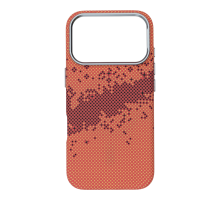 Чохол D Glory Ultra Slim with MagSafe iPhone 17 Pro Max orange pixel PLS-00-00154959