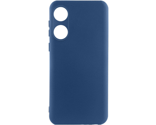 Чохол Silicone Cover Full Camera Oppo A38 (A18) navy blue PLS-00-00118172
