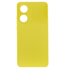 Чохол Silicone Cover Full Camera Oppo A38 (A18) yellow PLS-00-00118160