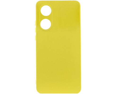 Чохол Silicone Cover Full Camera Oppo A38 (A18) yellow PLS-00-00118160