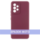 Чохол Silicone Cover Full Camera Samsung A032 Galaxy A03 Core maroon PLS-00-00119105