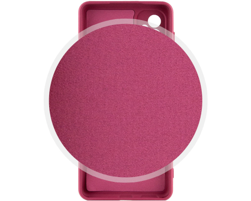 Чохол Silicone Cover Full Camera Samsung A146 Galaxy A14 marsala PLS-00-00118250
